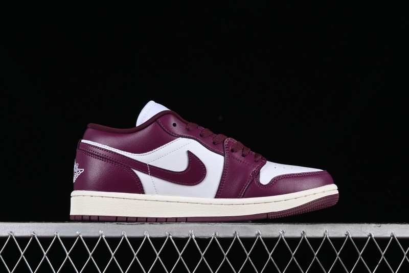 Nike Air Jordan 1 Low AJ1 White Rose Pink Low Top Casual Sneakers DC0774-161