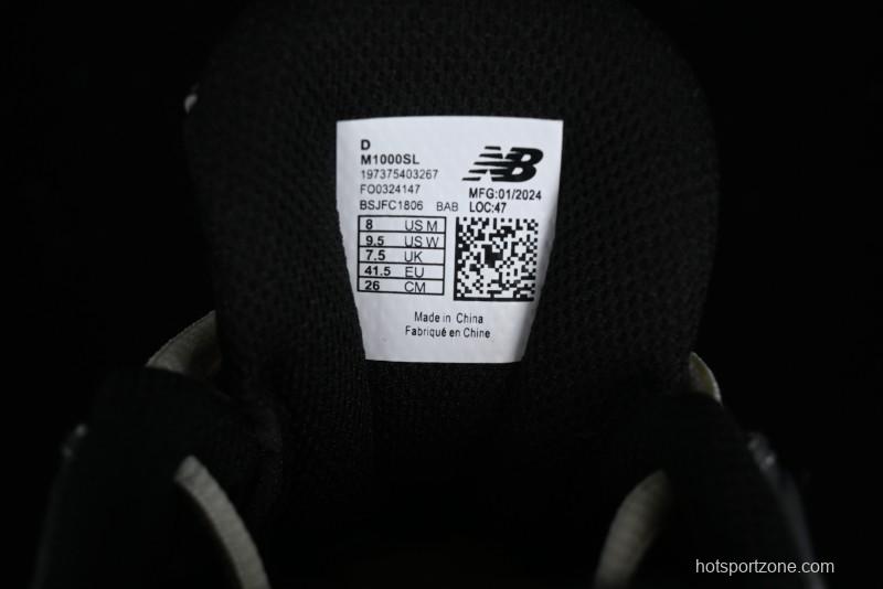 New Balance 1000 Series Retro Dad Style Low-Top Casual Running Sneakers - M1000SL