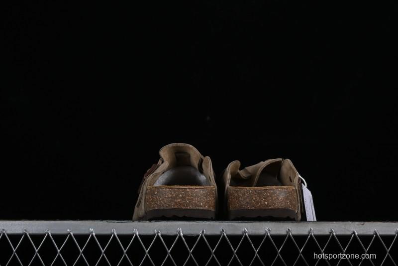 Birkenstock Arizona Soft Footbed Sandals with Suede Leather and Lambswool Lining - G.D4