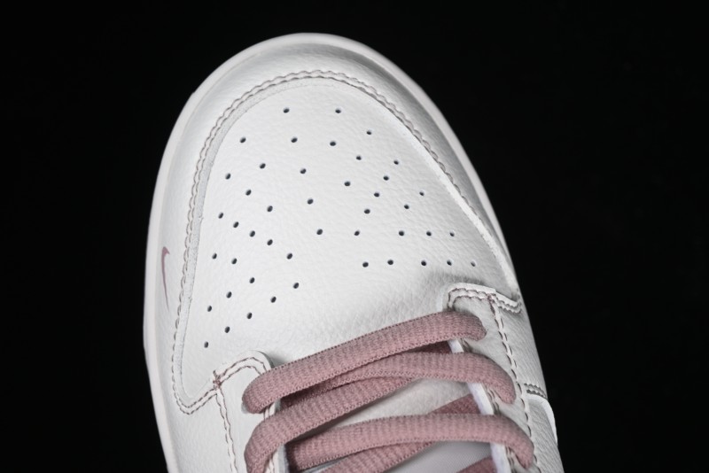 Nike Supreme x SB Dunk Low Collaboration - Rouge Pink Anniversary High-End Custom Low-Top Casual Skate Shoes - DY1503-006