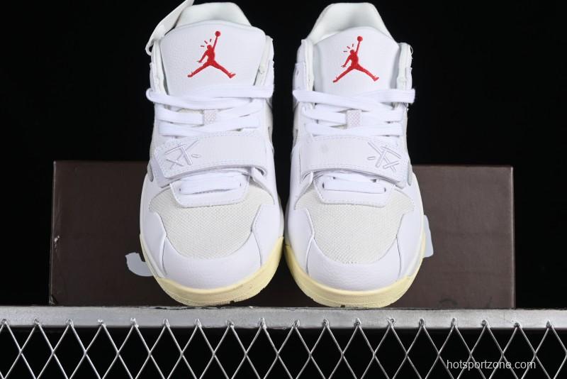 Nike Travis Scott x Jordan Cut The Check AJ1 Basketball Shoes with Velcro Strap - FZ8117-003