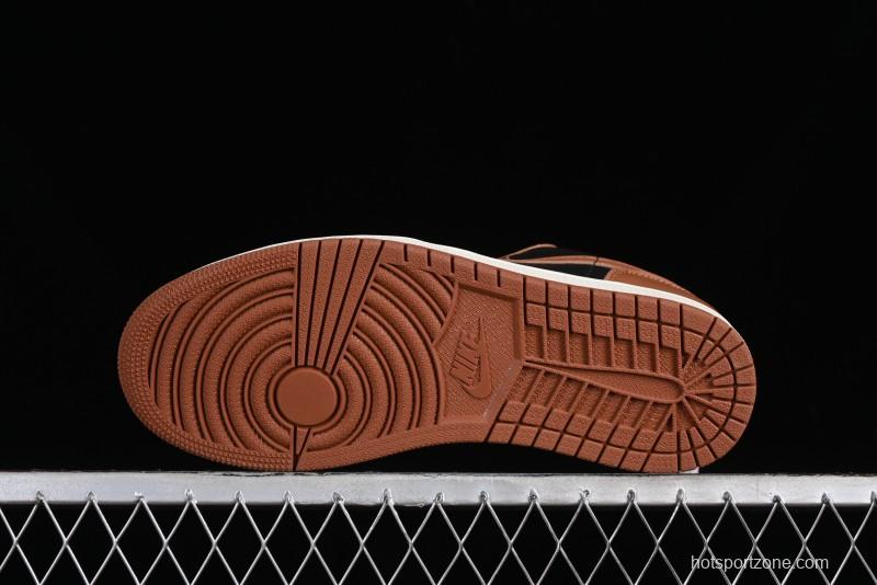 Nike Air Jordan 1 Low AJ1 Black Mocha Casual Sneakers - DC0774-021