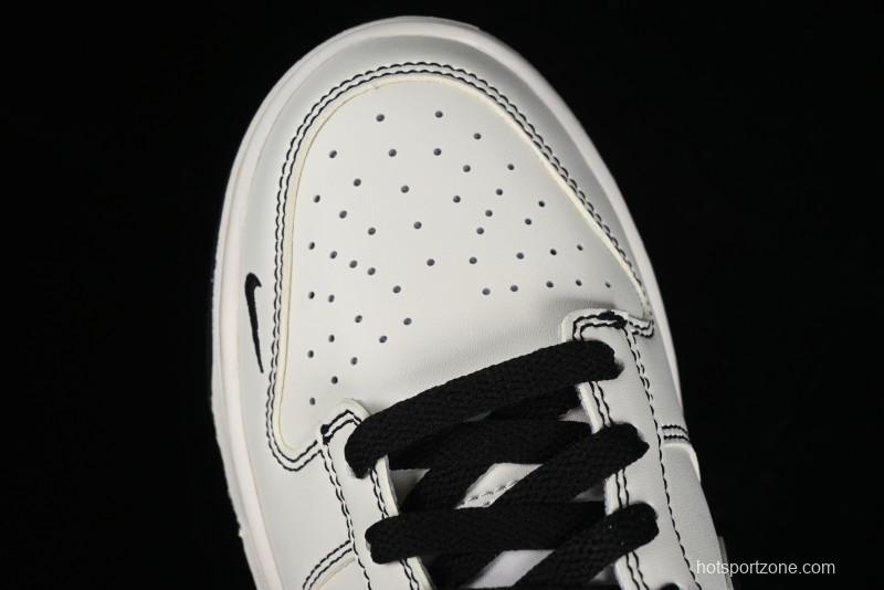 Nike SB Dunk Low OFF-WHITE Collaboration - Anniversary Edition Customized Low-Top Casual Skate Shoes - DJ2024-003