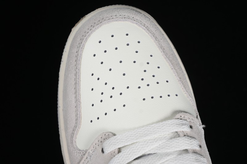 Nike Air Jordan 1 Low Retro Casual Sneakers in Grey Tan - HF1567-200