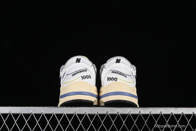New Balance 1000 Series Retro Dad Style Low-Top Casual Running Shoes - W1000CV