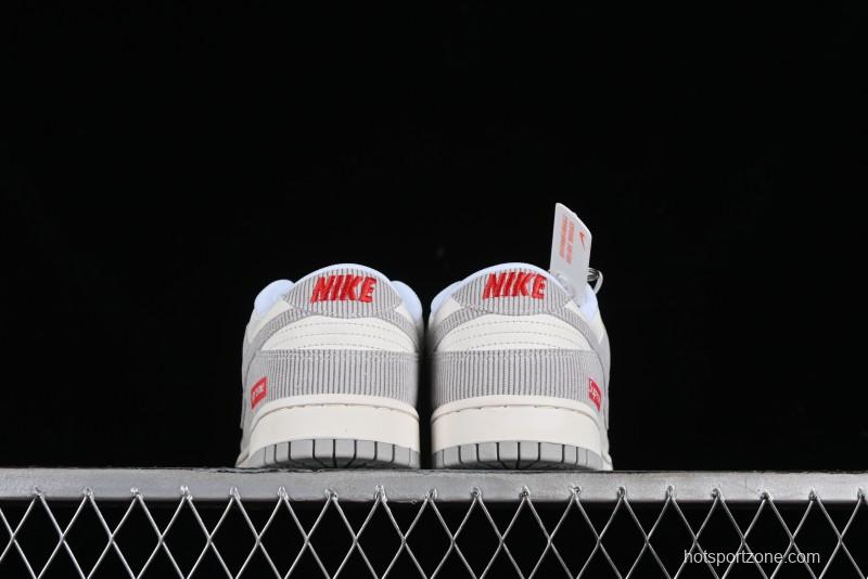 Nike SB Dunk Low Supreme Collaboration Anniversary Customized Casual Sneakers - FC1688-143