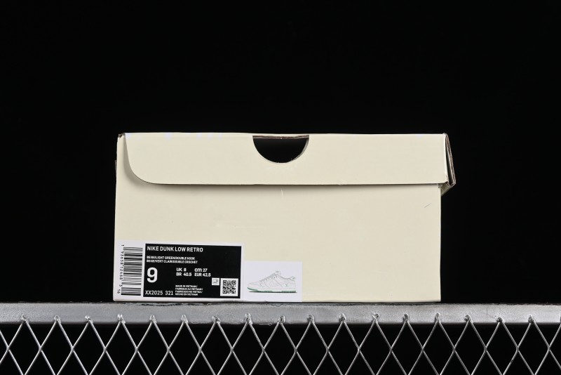 Nike SB Dunk Low LV Collaboration - Double Swoosh Fluorescent Green Anniversary High-End Custom Low-Top Casual Skate Shoes - XX2025-321