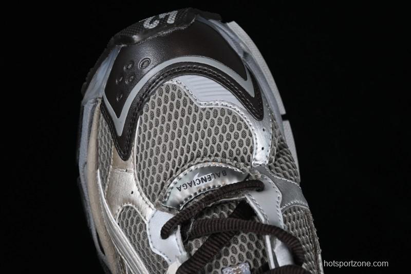 Balenciaga Runner Kith Four Color Retro Casual Sneakers - W3RMU2000