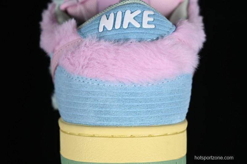 Nike SB Dunk Low Verdy x Nike Visty Collaboration Sneakers - FN6040-400