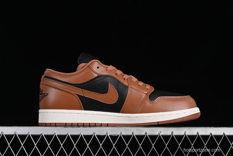 Nike Air Jordan 1 Low AJ1 Black Mocha Casual Sneakers - DC0774-021