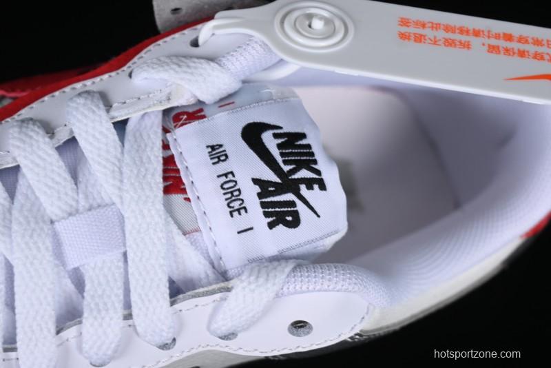 Nike Air Force 1 Shadow Lightweight Elevated Low-Top Casual Sneakers - FN6335-100