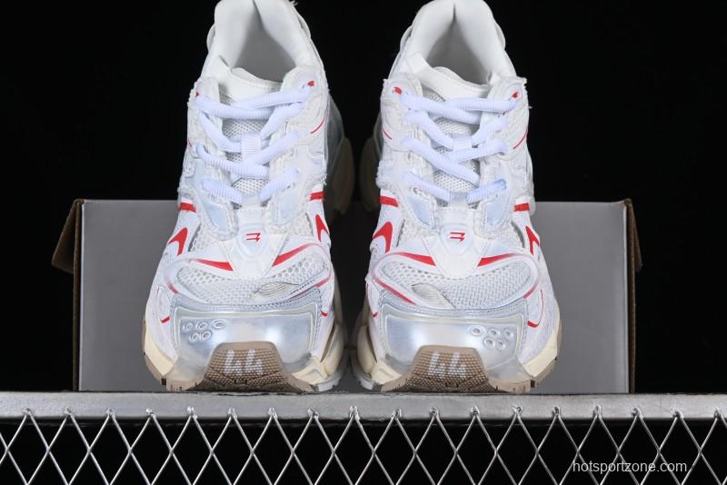 Balenciaga Runner Kith Four Color Retro Casual Sneakers - W3RXP9260