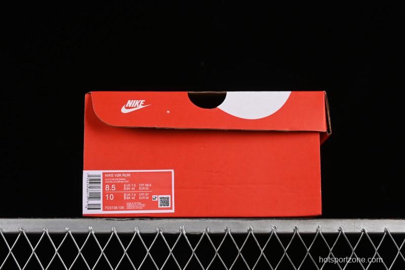 Nike Runtekk Run V2K Cushioned Low-Top Retro Running Shoes with Anti-Slip Design - FD0736-105