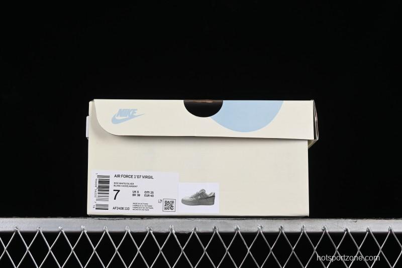 Nike Air Force 1 '07 Low Custom Traditional Chinese Brocade Casual Sneakers - AF2406-110