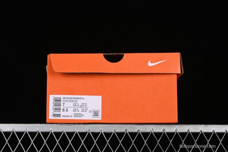 Nike Air Zoom Pegasus 41 Running Shoes with Breathable Mesh and Cushioned Support - FD2722-701