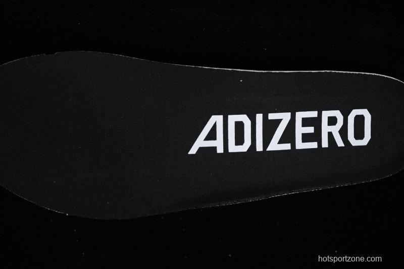 Adidas Adizero Boston 12 M Running Shoes Lightweight Breathable Low-Top with ENERGYROD Carbon Plate - IE8494