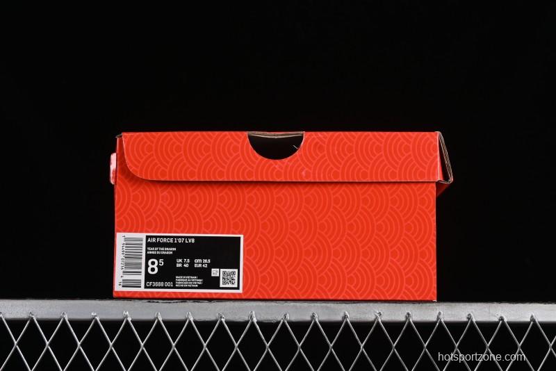 Nike SB Dunk Low Year of the Dragon Limited Edition - White Dragon Anniversary Custom Low-Top Casual Skate Shoes - CF3688-001