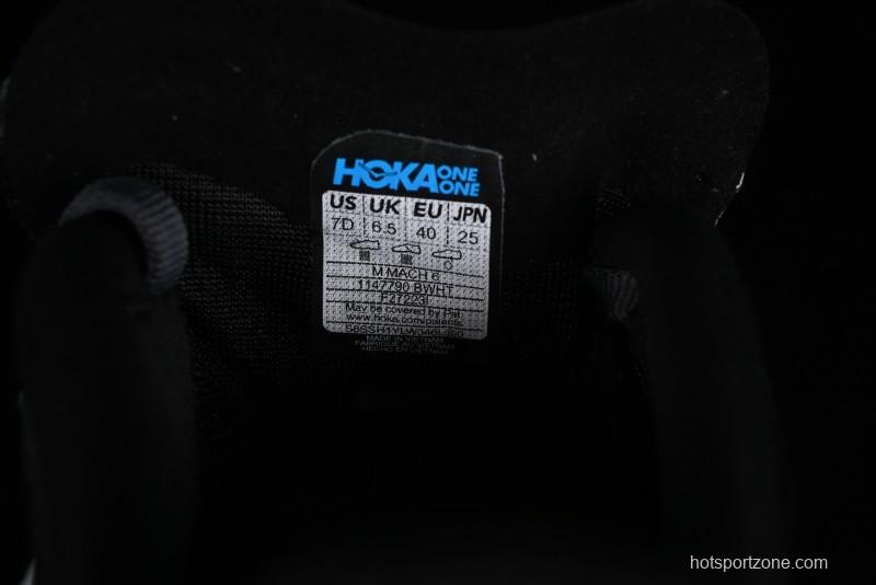 HOKA ONE ONE MACH 6 Flagship Racing Shoes with Carbon Plate Technology and Asymmetric Design - 1147790 BWHT