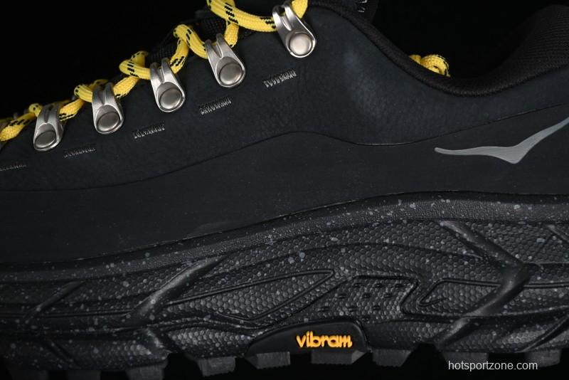 HOKA ONE ONE Tor Summit Low-Top Running Shoes with Geometric Cushioning for Stability and Traction - 1147952 BBLC