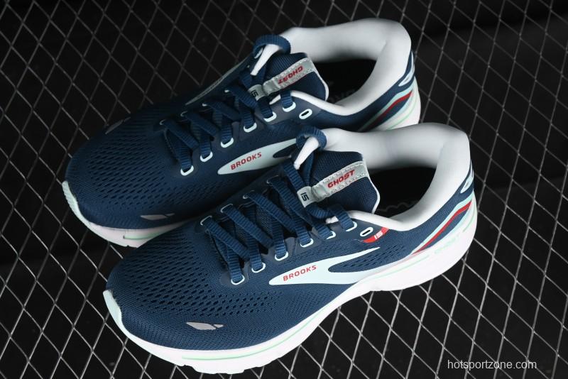 Brooks Ghost 15 Running Shoes with DNA LOFT V2 Cushioning and Breathable Air Mesh - 1203801B497