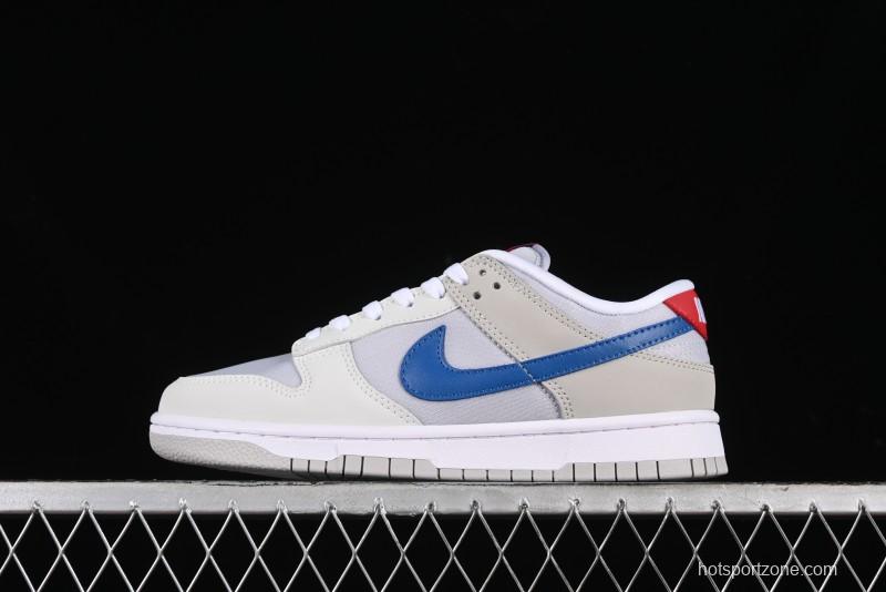 Nike Dunk Low SB Silver Surfer Skateboarding Shoes with Metallic Silver Upper - HF0391-001