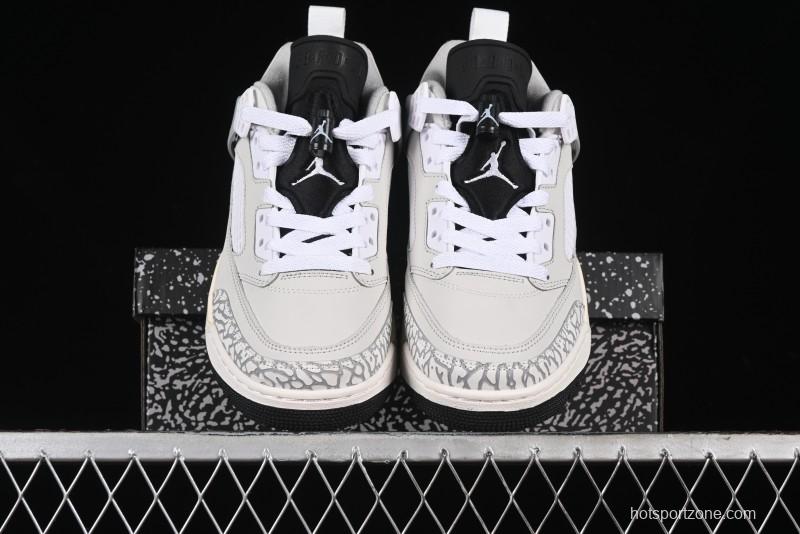 Nike Jordan Spizike Low AJ Hybrid Elements All Black Crackle Casual Sneakers - HQ1191-011