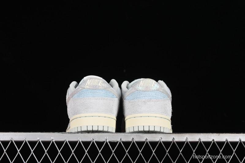 Nike Dunk Low SB "Fishing" Trout Pattern Casual Skate Shoes - DV7210-001