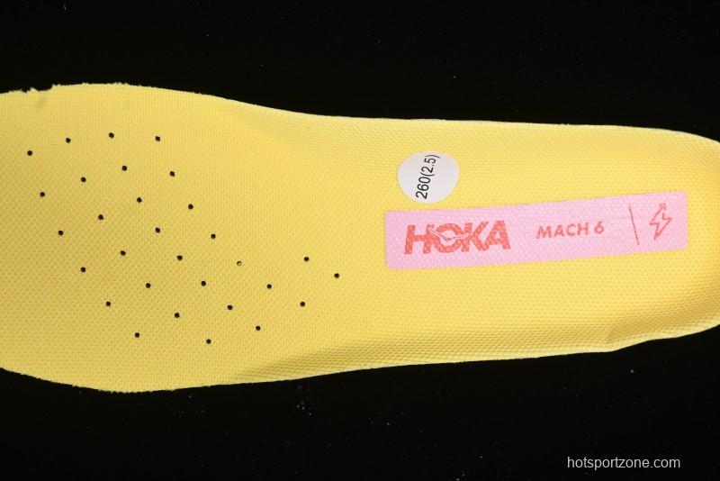 HOKA ONE ONE MACH 6 Flagship Racing Shoes with Carbon Plate Technology and Asymmetric Design - 1147810 PGH