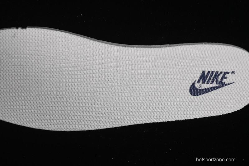 Nike SB Dunk Low Stussy Collaboration - Off White with Big Blue Swoosh Anniversary High-End Custom Low-Top Casual Skate Shoes - XY1688-009