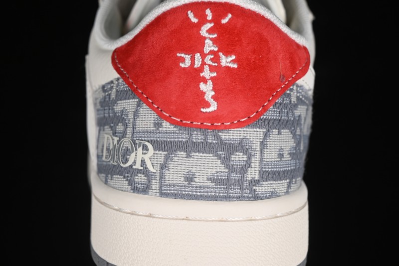 Nike Travis Scott x Fragment Design x Air Jordan 1 Low OG SP AJ1 Low Top Casual Sneakers - XY2688-113