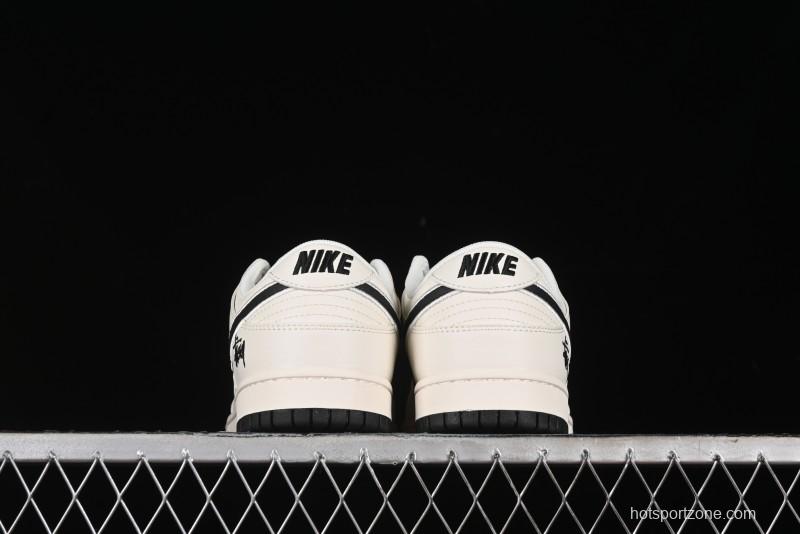 Nike SB Dunk Low Stussy Anniversary Custom Low-Top Casual Sneakers - SJ2068-283
