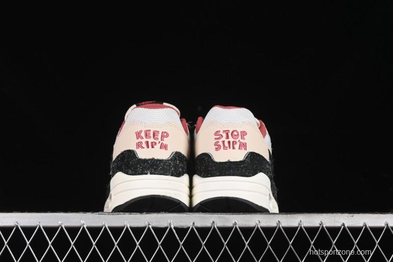 Nike Air Max 1 Retro Running Shoes with Half-Sole Air Cushion - FD5743-200