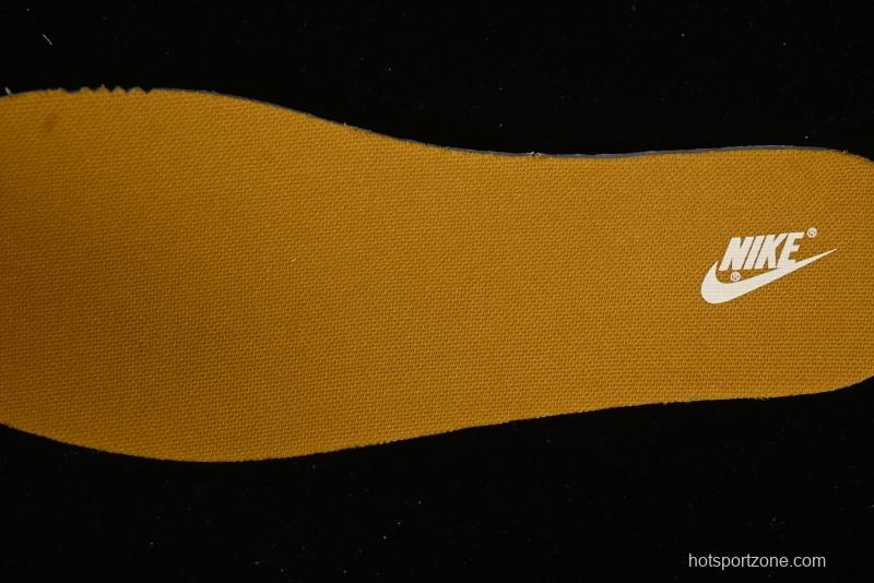 Nike SB Dunk Low UN Collaboration - Off White & Yellow Swoosh Anniversary Customized Low-Top Casual Skate Shoes - KK1688-011