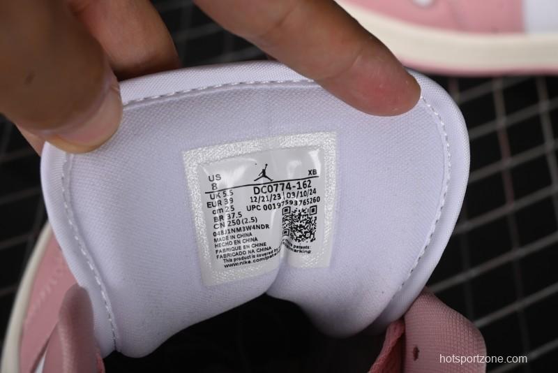 Nike Air Jordan 1 Low AJ1 Pink White Low-Top Casual Sneakers - DC0774-162