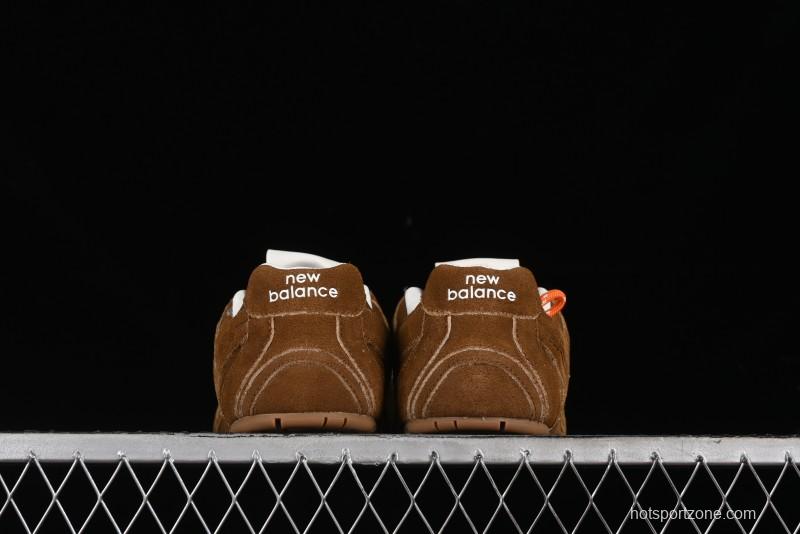 Miu Miu x New Balance 530 Low-Top Retro Running Shoes with Deconstructed Design - 38165