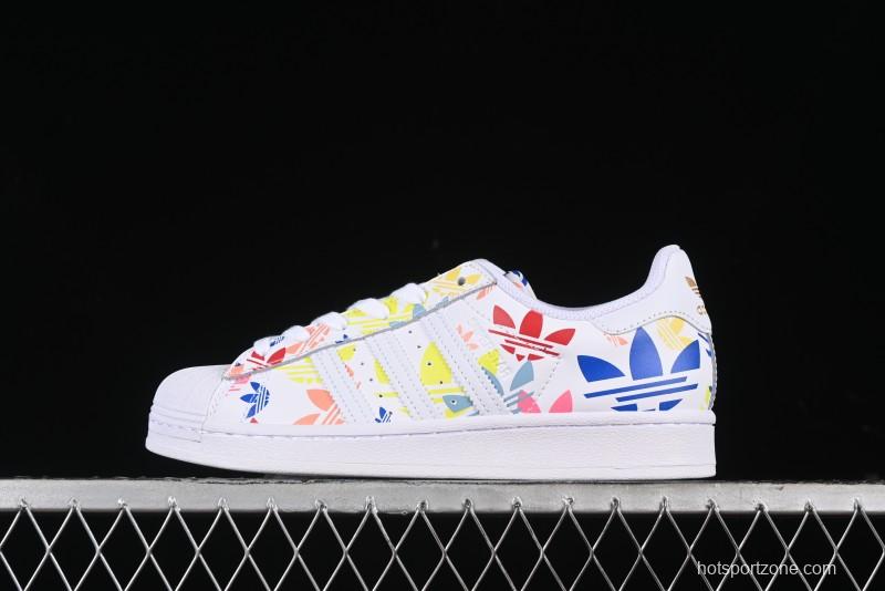 Adidas Superstar H00183 Casual Sneakers with Shell Toe Design - H00183
