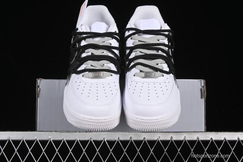 Nike Air Force 1 '07 Low Storm Graffiti Low-Top Casual Sneakers - DD2024-010