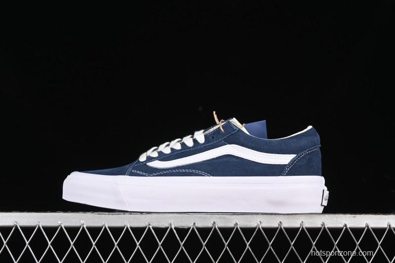 Vans Old Skool 36 LX Full Suede Retro Low-Top Canvas Vulcanized Sneakers - VN000CNGCIE