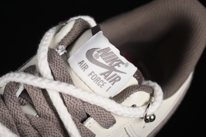 Nike Air Force 1 '07 Low x Capybara "Mona Lisa" Casual Lace-Up Sneakers - LV0506-990
