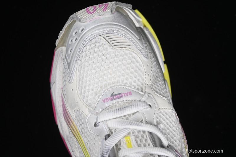 Balenciaga Runner Kith Four Color Retro Casual Sneakers - W3RMU9517