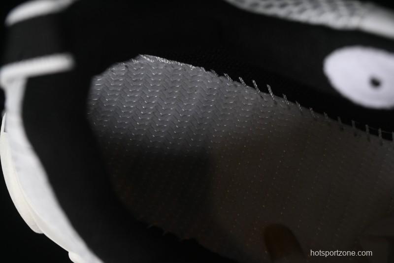 Dior Chrono Round Toe Lace-Up Lifestyle Casual Running Sneakers - 19W WHITE RED