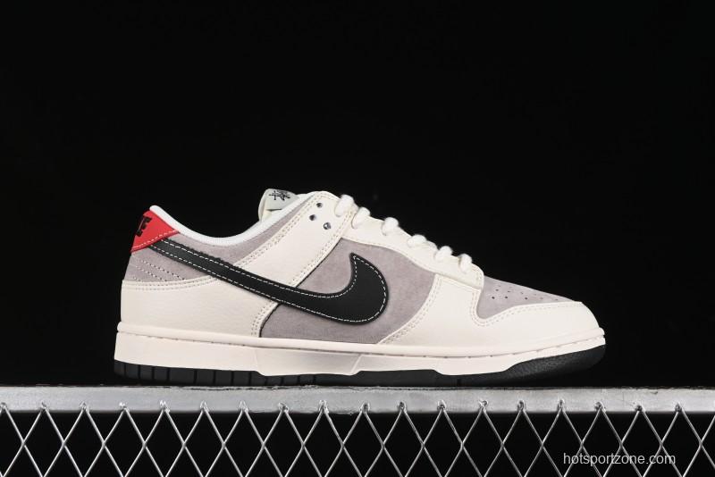Nike SB Dunk Low Stussy Anniversary Edition Customized Low-Top Casual Skate Shoes - SJ1089-001