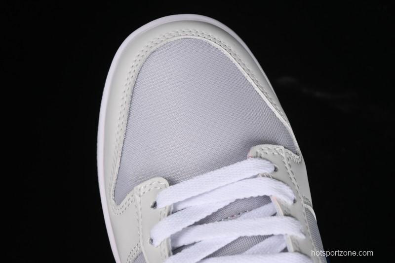 Nike Dunk Low SB Silver Surfer Skateboarding Shoes with Metallic Silver Upper - HF0391-001