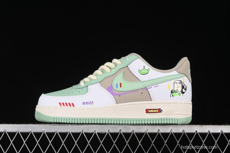 Nike Air Force 1 '07 Low Buzz Lightyear Casual Sneakers - CJ0304-110