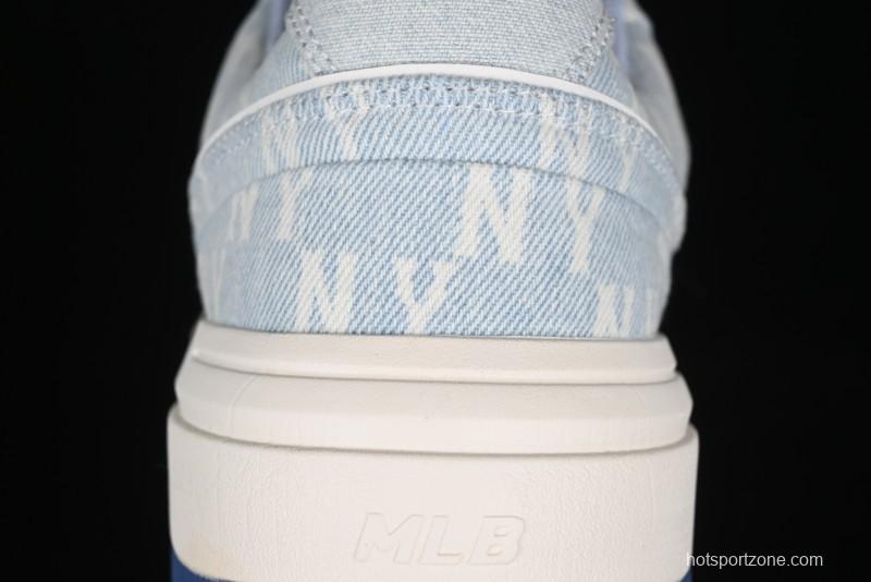 New York Yankees MLB Bigball Chunky Embo Monogram Platform Sandals - 3ASXCDC4N50SBS