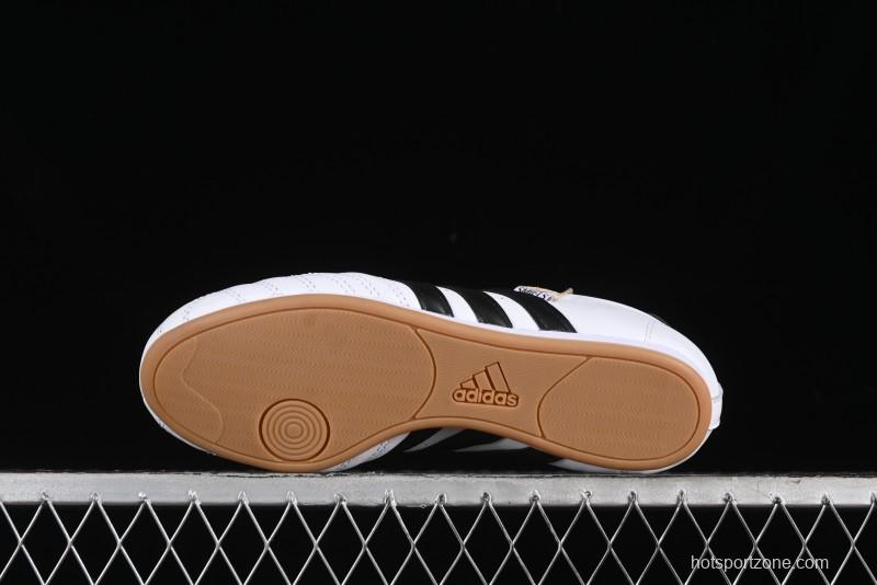 Adidas Originals Taekwondo Low-Top Training Shoes with Full-Grain Leather Wrap Comfortable Anti-Slip Durable - JQ4774