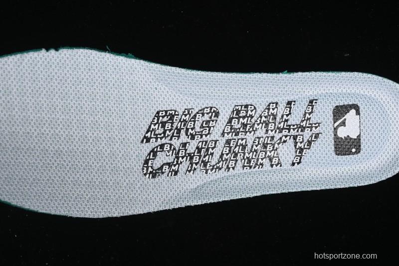 New York Yankees MLB Bigball Chunky Window Croco Thick Sole Casual Running Shoes - 3ASHBLA4N07WHS