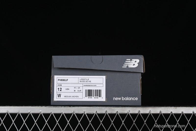 New Balance 9060 Series Kids Hook and Loop Sneakers - PV9060JF
