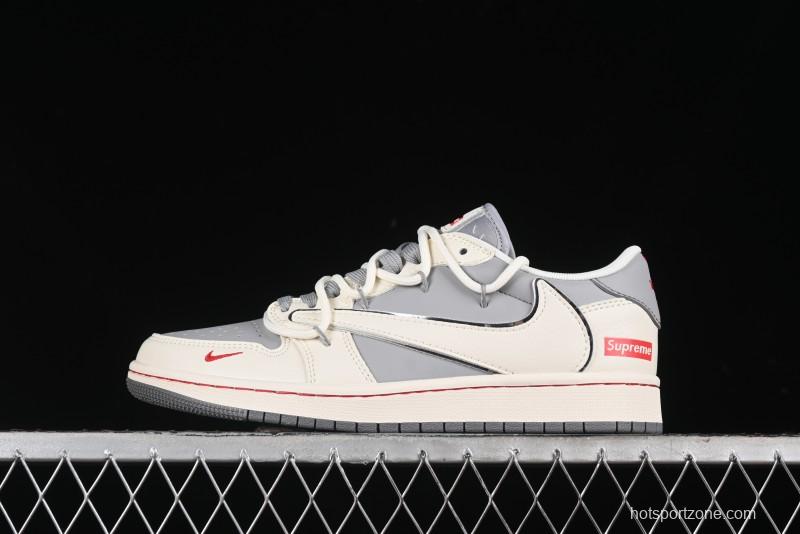 Nike Travis Scott x Fragment Design x Air Jordan 1 Low OG SP AJ1 - SJ0086-137