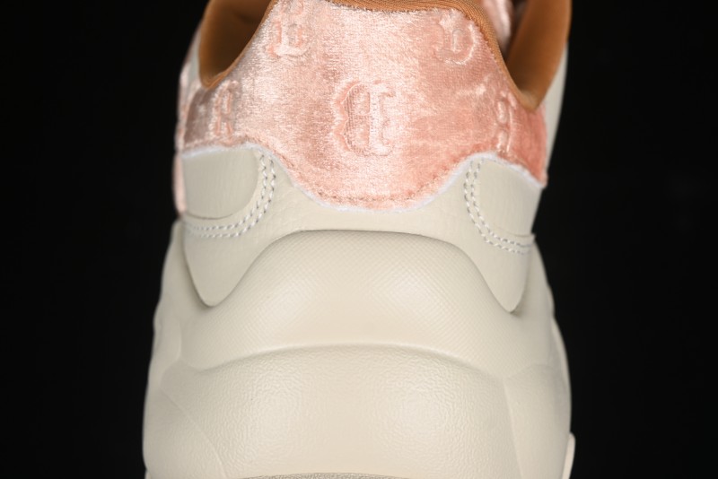 New York Yankees MLB Bigball Chunky Window Velvet Monogram Thick Sole Casual Running Shoes - 3ASHWVM4643BRS